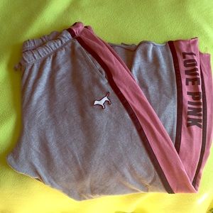 PINK by Victoria Secret wide leg lounge pants